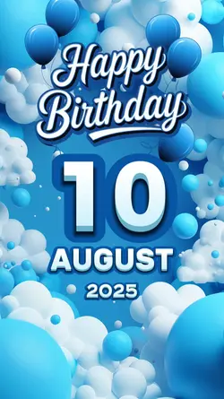 HBD 10 AUGUST KIDS