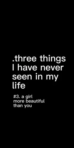 3 things never seen