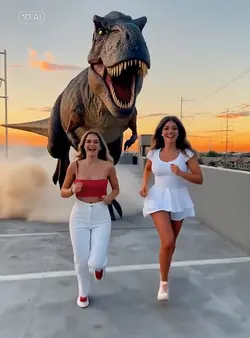 Chased by Dinosaurs