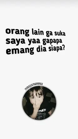Orang lain ga suka