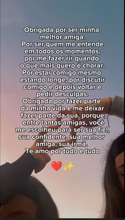 pra minha amiga
