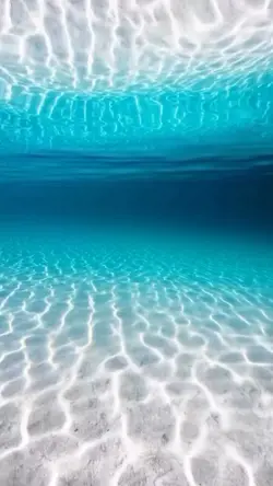 Under water
