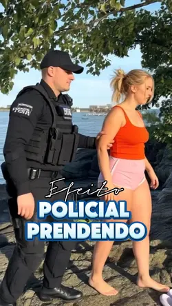 Policial Prendendo