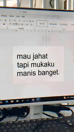 mau jahat tapi muka