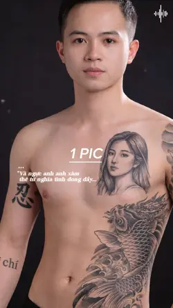Hình xăm của anh