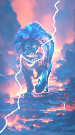 hot edit lion