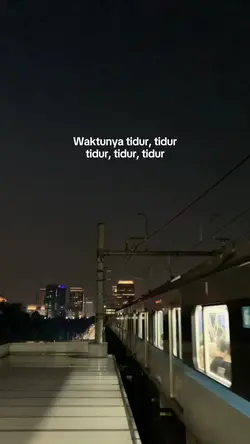 Waktunya tidur..