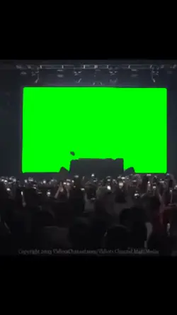 Concert green scree