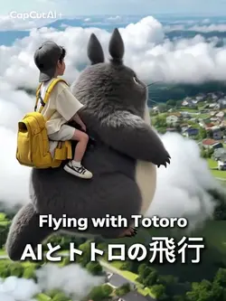 AIとトトロの飛行
