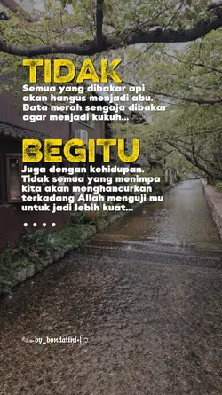 BEGITU JUGA DENGAN..