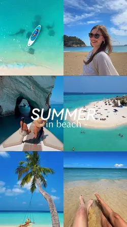 summer in beach