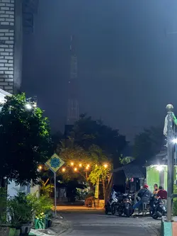 suasana malam hari