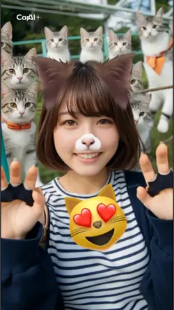 写真1枚で猫動画になりますニャー