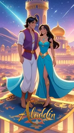 Aladdin & jasmine