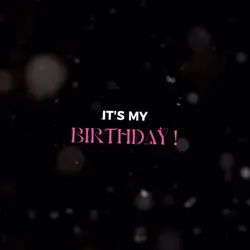 It’s my birthday🥹🙏💗