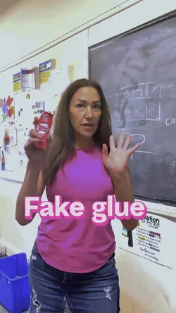 Funny shoe glue