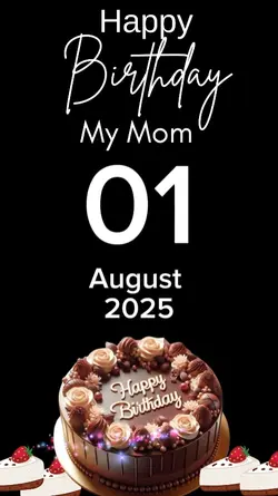 HBD Mom 01 August 