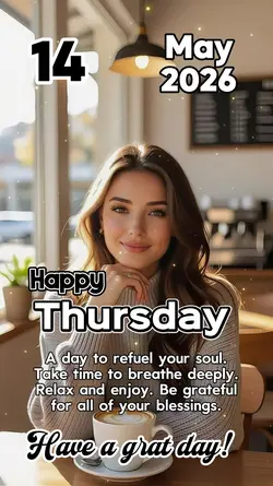 Thursday 14th May