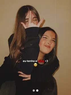 Melhor amiga 🥹❣️