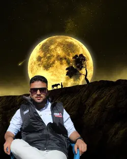 On The Moon Template