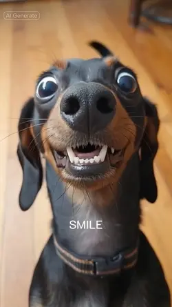 Funny Dog Expression