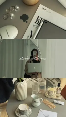 study with me 