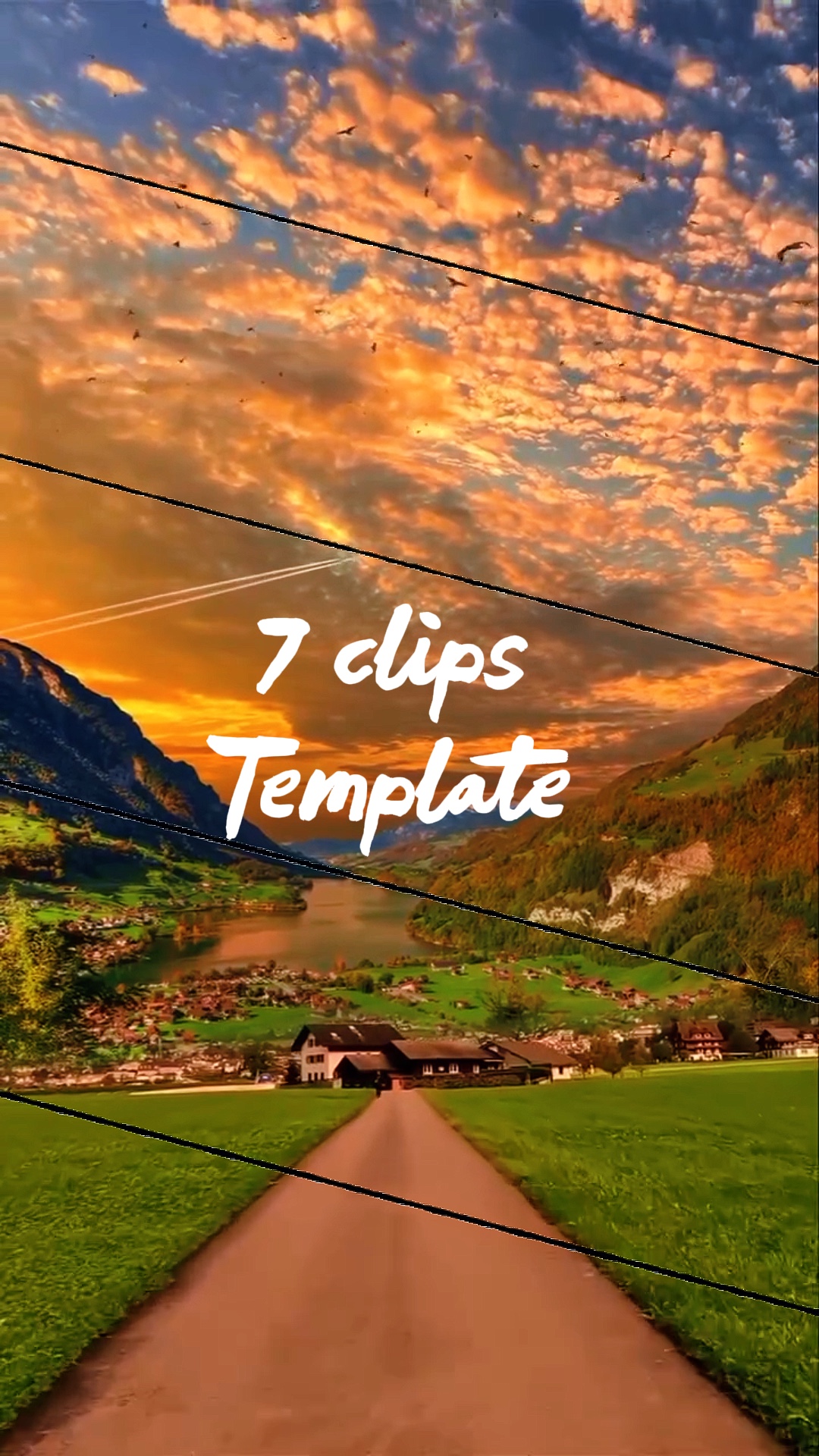 capcut template cover