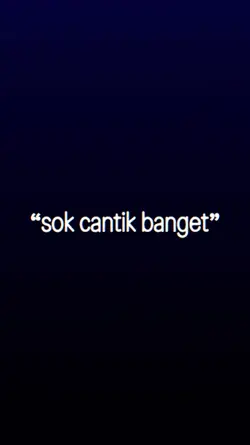 Sok cantik bangettt