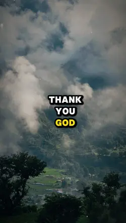 thank you God 