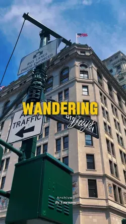 WANDERING DAYS