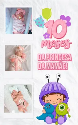 10 meses filha 