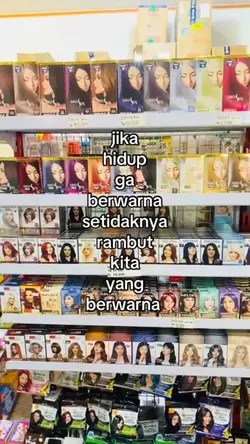 rambut yg berwarna