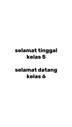 selamat tinggal kls5