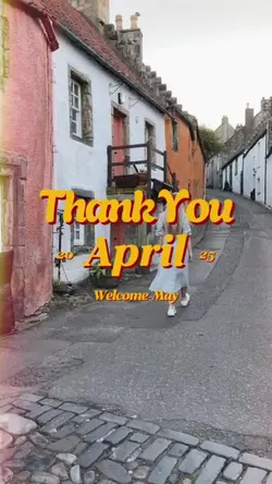 THANK YOU APRIL