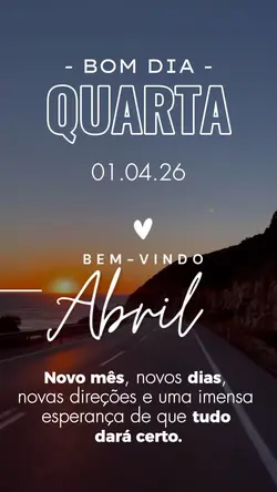 Bem-vindo Abril