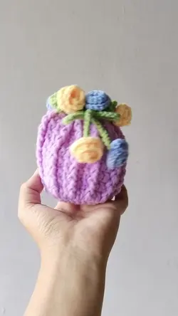 Crochet thumbler 
