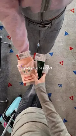 grab your passport 🎵