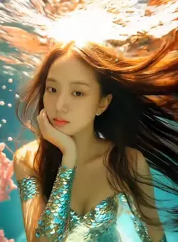 Mermaid Slowmo AI