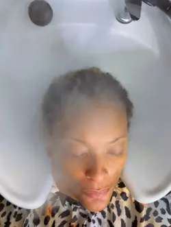Shampoo time 