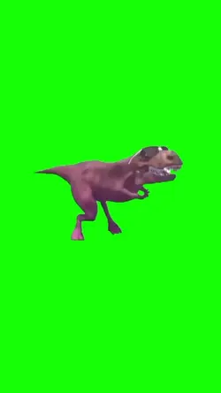 Dancing dinosaur