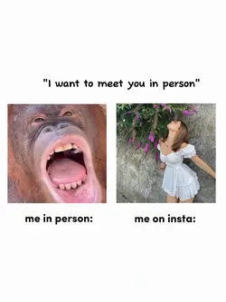 in person VS socmed 