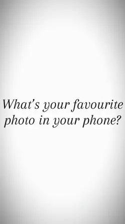 fav photo on phone
