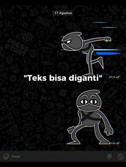 Teks bisa di ganti