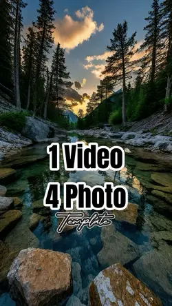1 Video 4 Photo