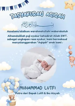 Tasyakuran Aqiqah
