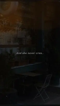 Shr never cries 