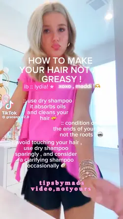 HAIR TIPS! 