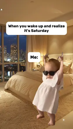 It's Saturday 