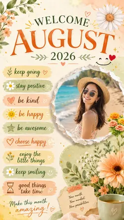 HELLO AUGUST 2026