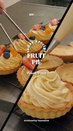 VLOG: FRUIT PIE